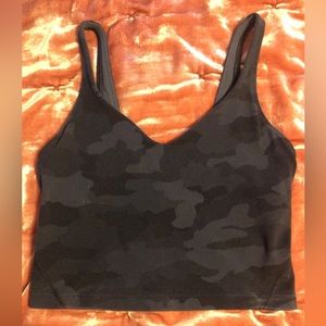 Camo Lululemon align tank size 4